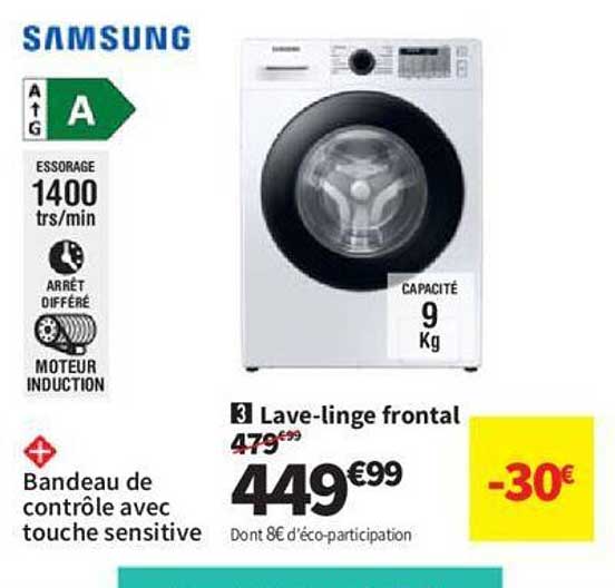 Lave-linge Frontal Samsung