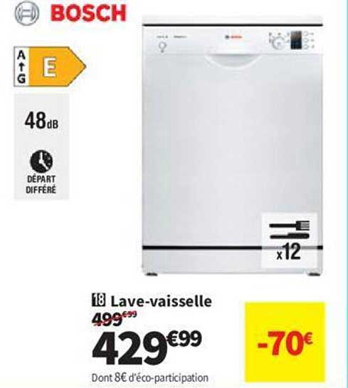 lave-vaisselle bosch