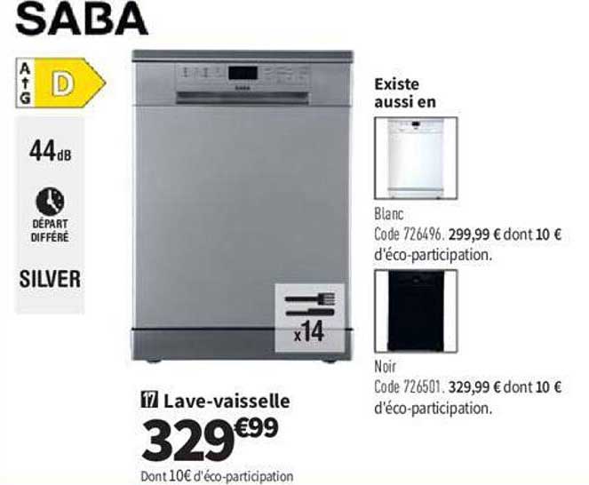 lave-vaisselle saba