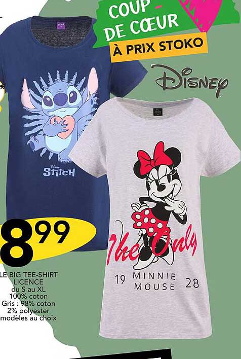 le big tee-shirt licence