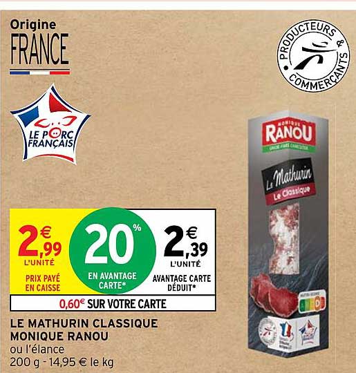 le mathurin classique monique ranou