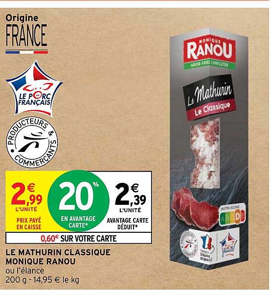 le mathurin classique monique ranou