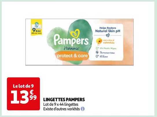 Lingettes Pampers