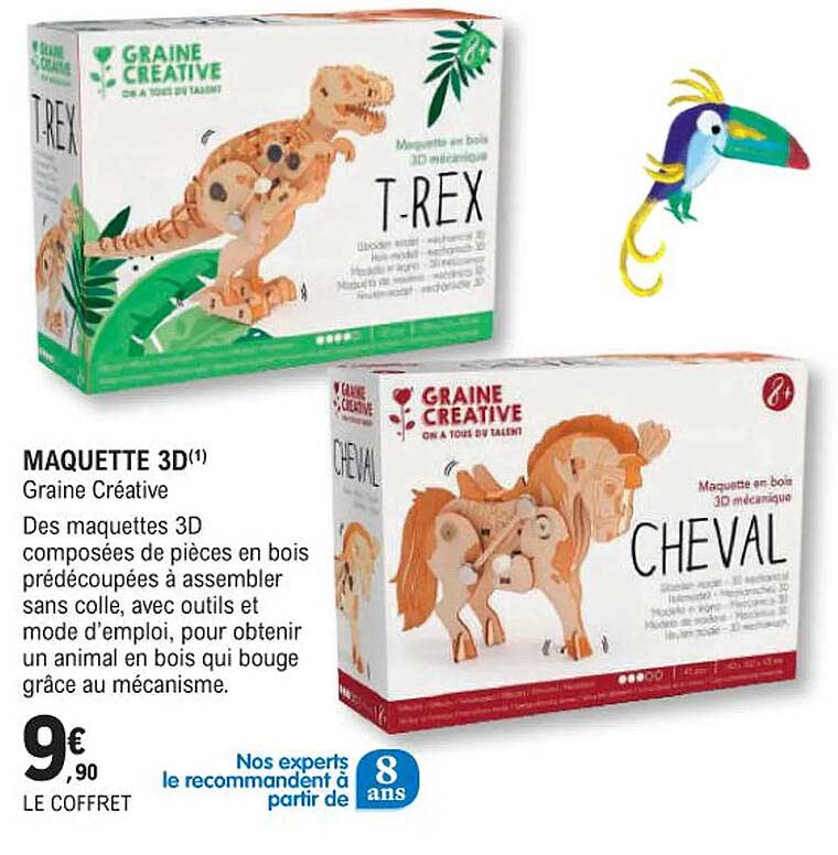 maquette 3d - graine créative