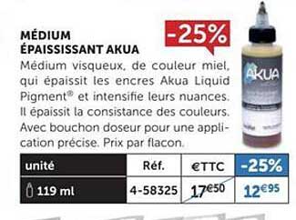 médium épaississant akua