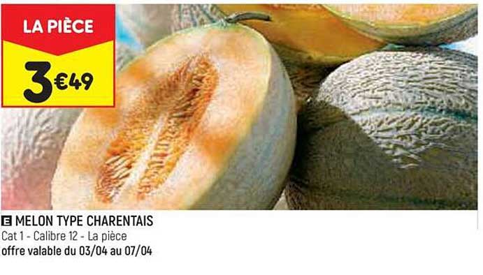 melon type charentais