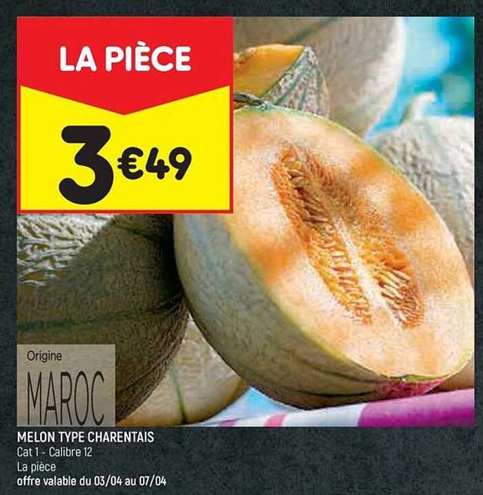 melon type charentais