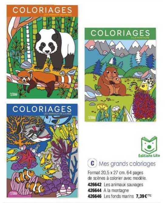 mes grands coloriages