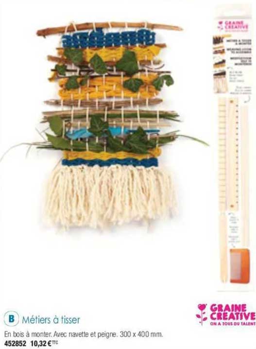 métiers à tisser graine creative