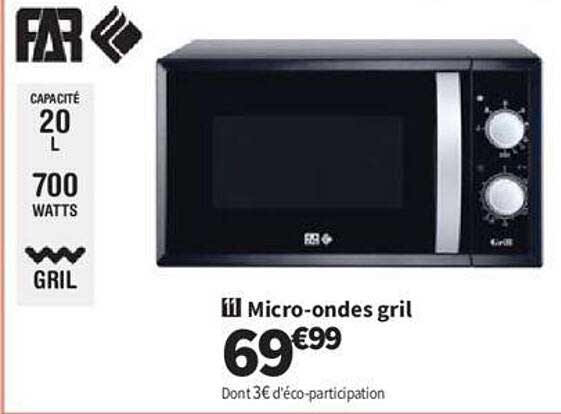 micro-ondes gril far