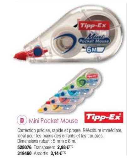 mini pocket mouse tipp-ex