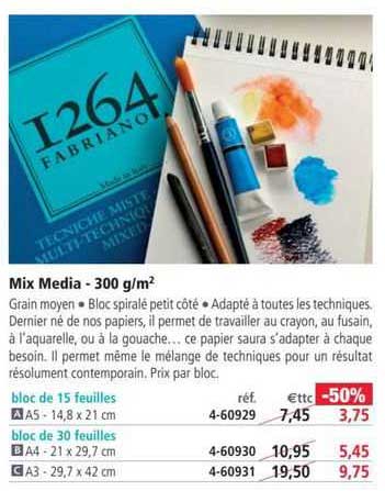 mix media - 300 g/m²