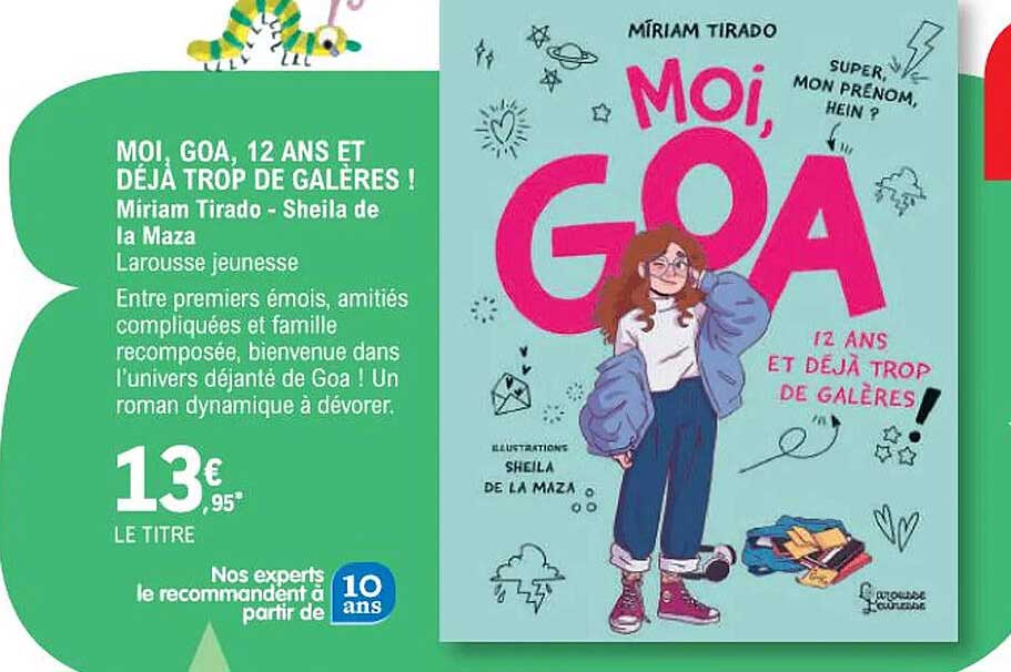 moi, goa, 12 ans et déjà trop de galères ! miriam tirado - sheila de la maza