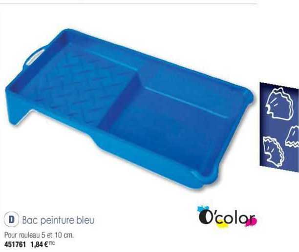 o'color bac peinture bleu