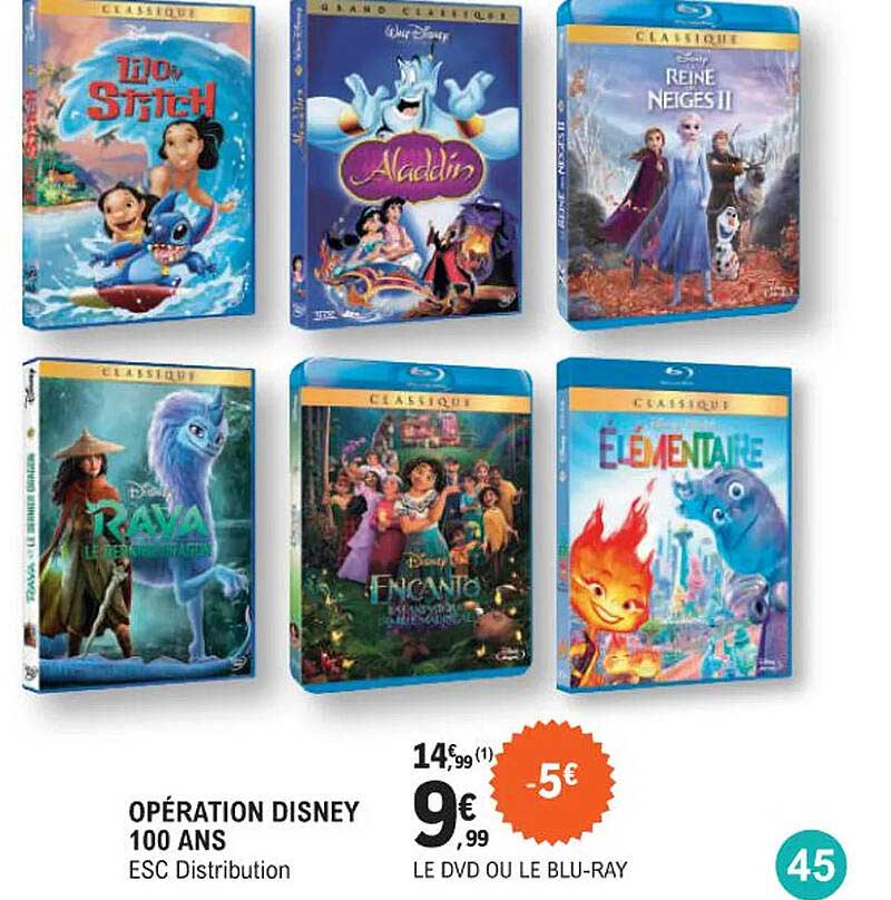 opération disney 100 ans