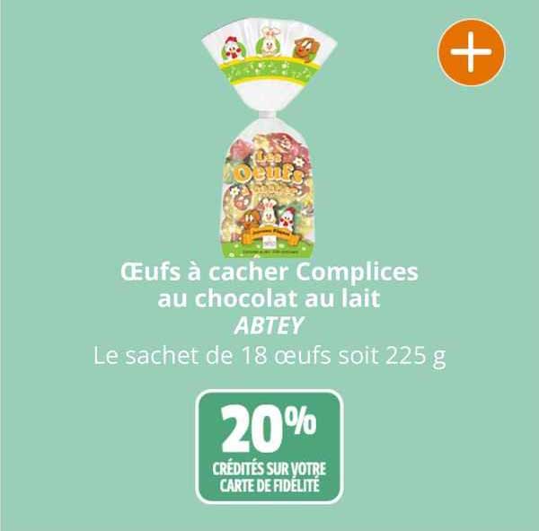 œufs à Cacher Complices Au Chocolat Au Lait Abtey