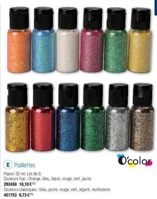 paillettes o'color