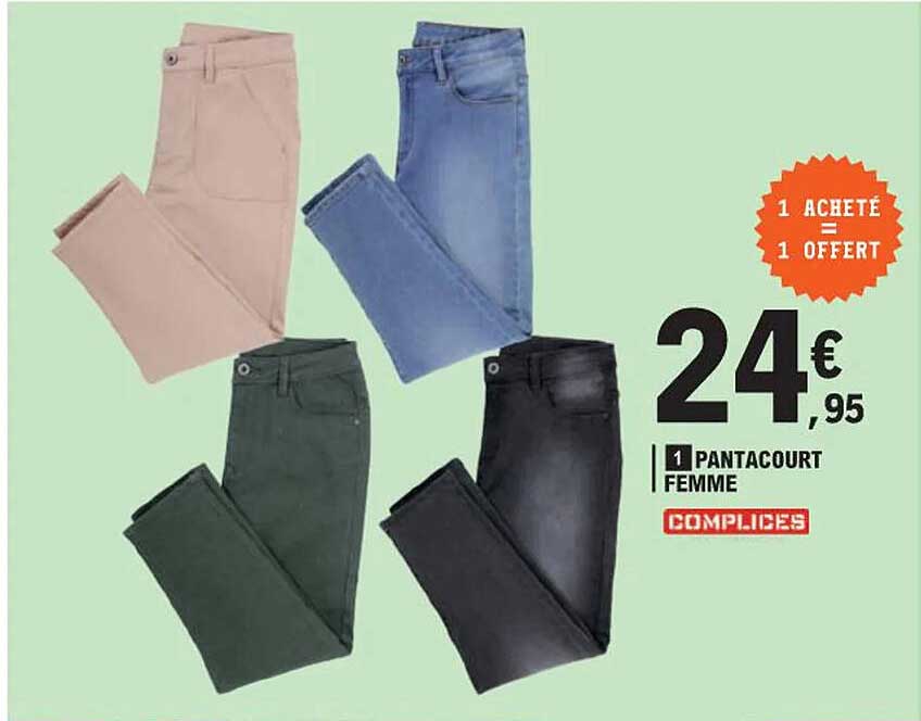 Pantacourt Femme Complices