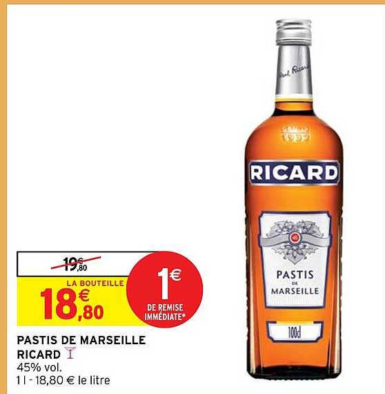 Pastis De Marseille Ricard
