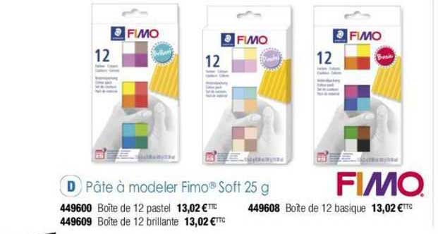pâte à modeler fimo soft 25 g