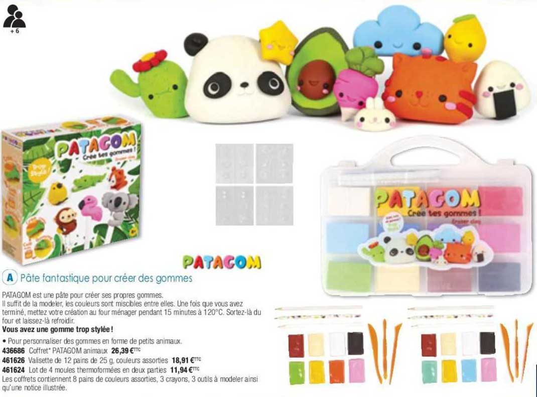 pâte fantastique pour créer des gammes patacom