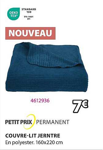 petit permanent couvre-lit jerntre