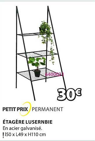 petit prix permanent étagère lusernbie