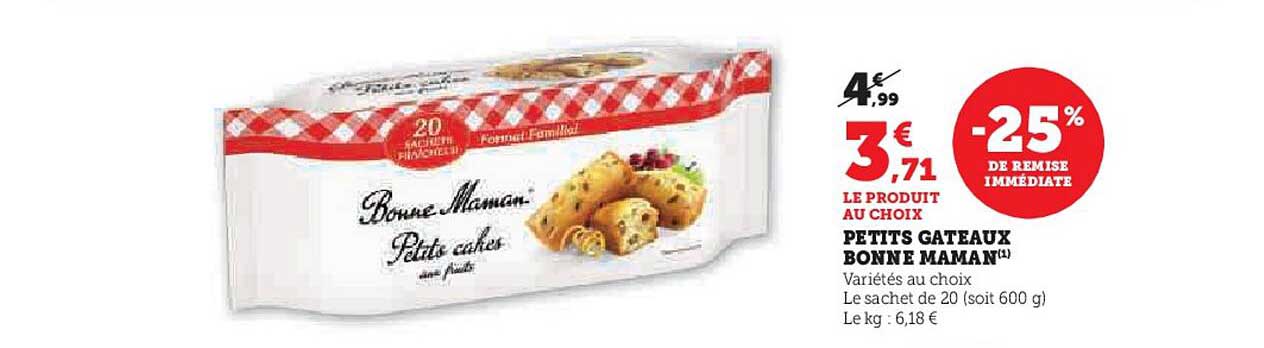 petits gâteaux bonne maman