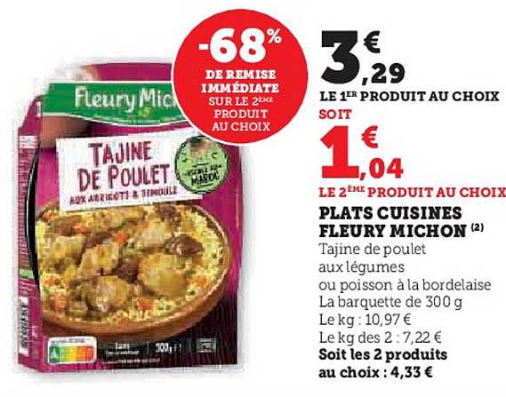 Plats Cuisines Fleury Michon