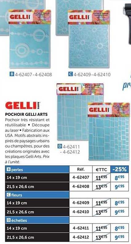 pochoir gelli arts