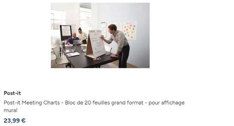 post-it meeting charts