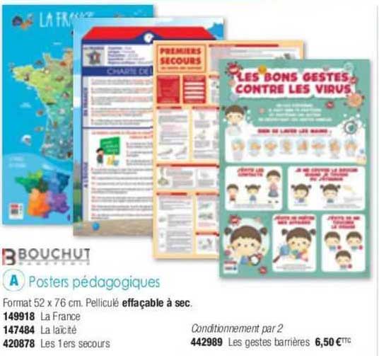 posters pédagogiques bouchut
