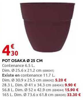 pot osaka ø 25 cm