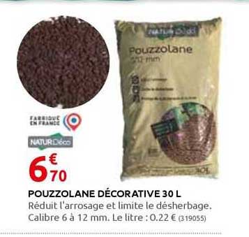 pouzzolane décorative 30 l