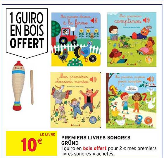 premiers livres sonores gründ