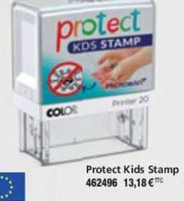 protect kids stamp