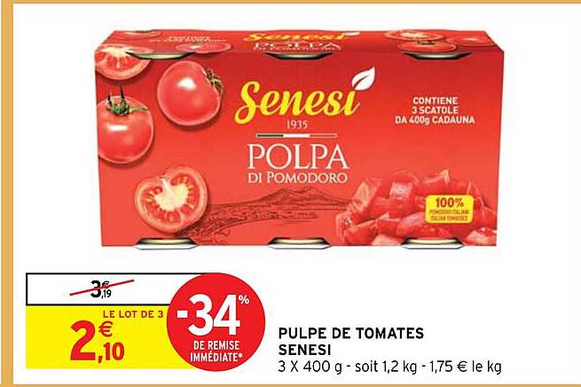 pulpe de tomates senesi