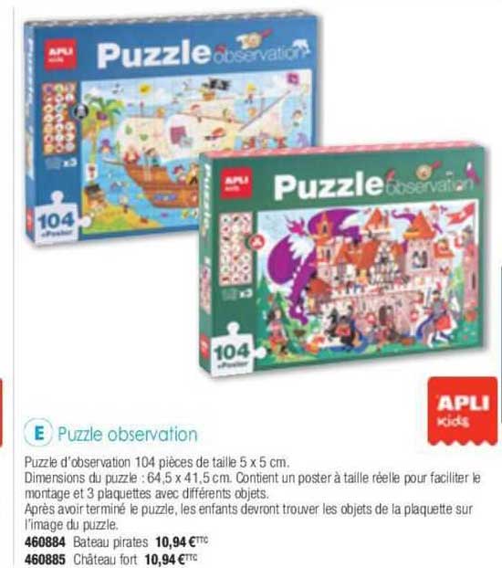 Puzzle Observation Apli Kids