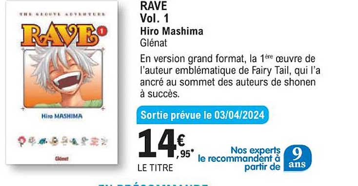 rave vol. 1 hiro mashima