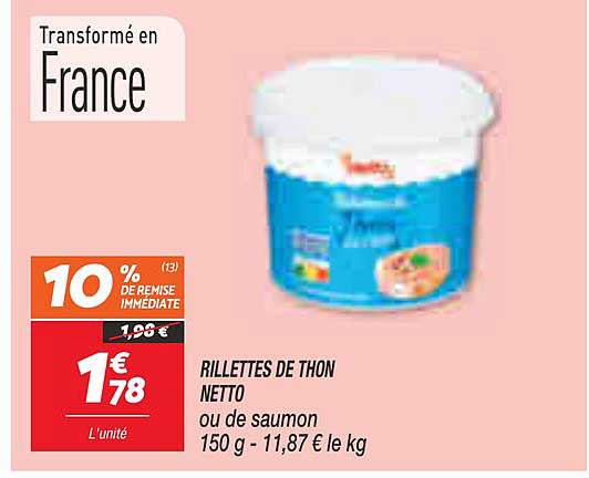 Rillettes De Thon Netto