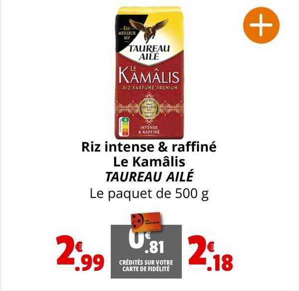 riz intense & raffiné le kamâlis taureau ailé