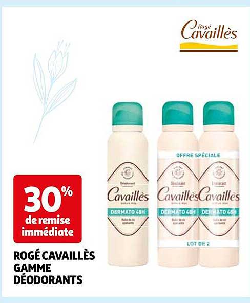 rogé cavaillès gamme déodorants