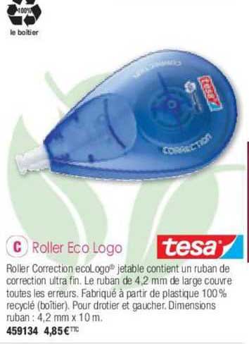 roller eco logo tesa