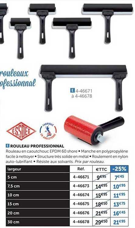 rouleau professionnal