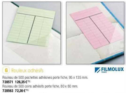 Rouleaux Adhésifs Filmolux