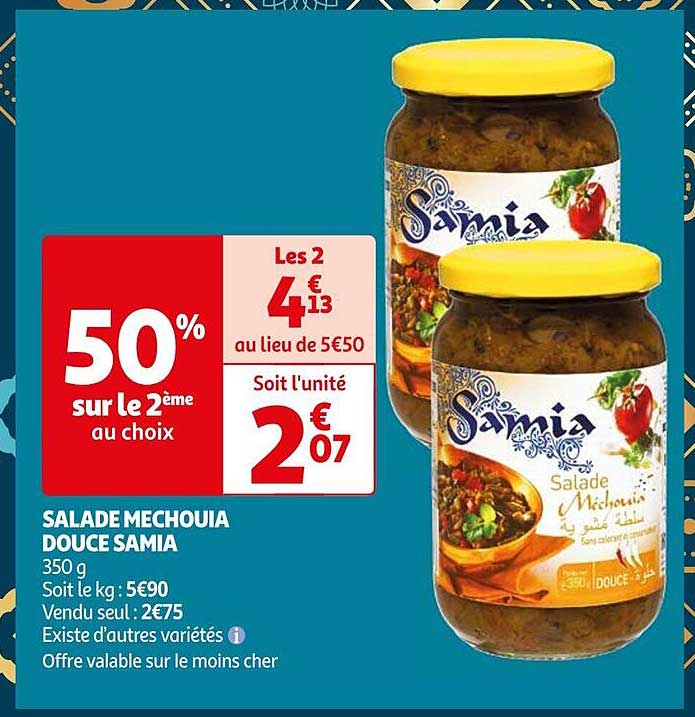 salade mechouia douce samia