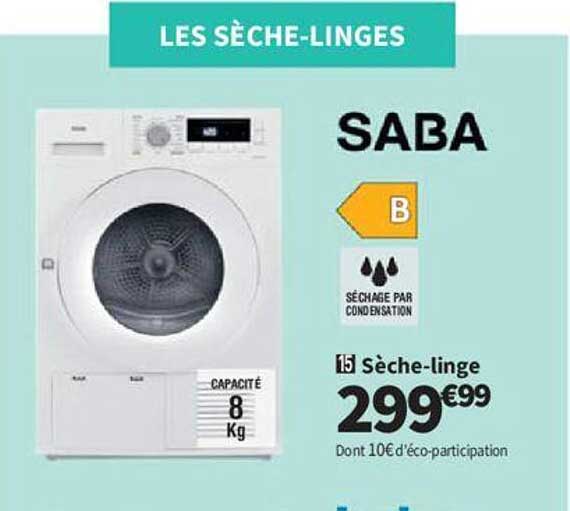 sèche-linge saba