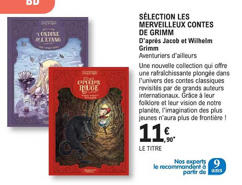 sélection les merveilleux contes de grimm d'après jacob et wilhelm grimm aventuriers d'ailleurs