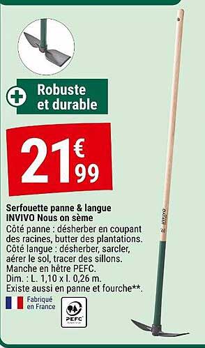 serfouette panne & langue invivo nous on sème