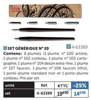 set générique n° 20